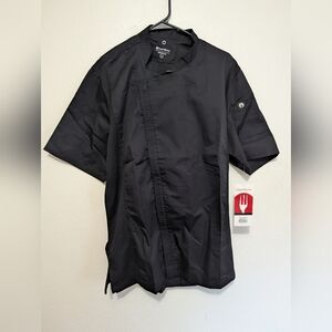 NWT Chef Works Men's Springfield Chef Coat Size L